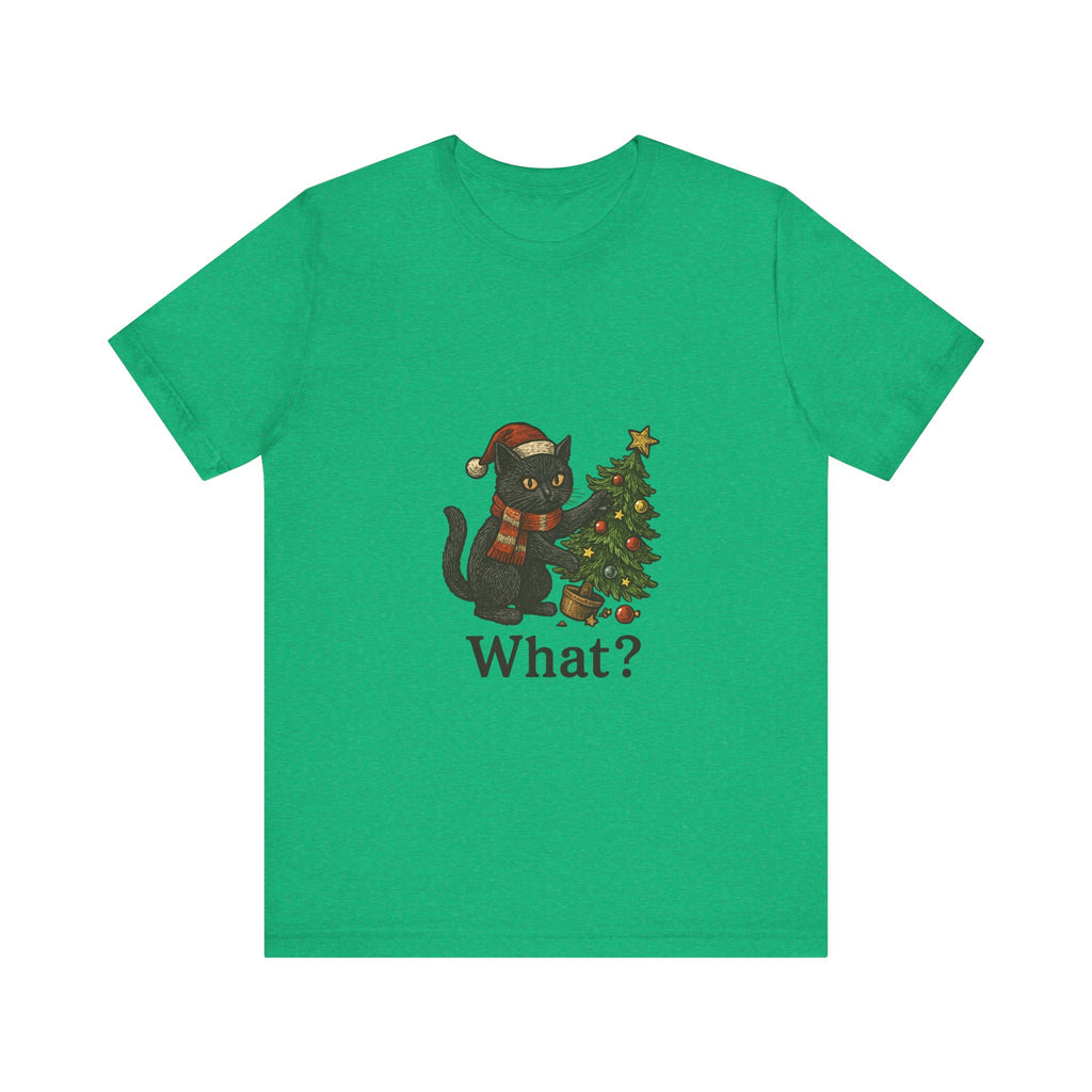 What? Cat Christmas T-Shirt