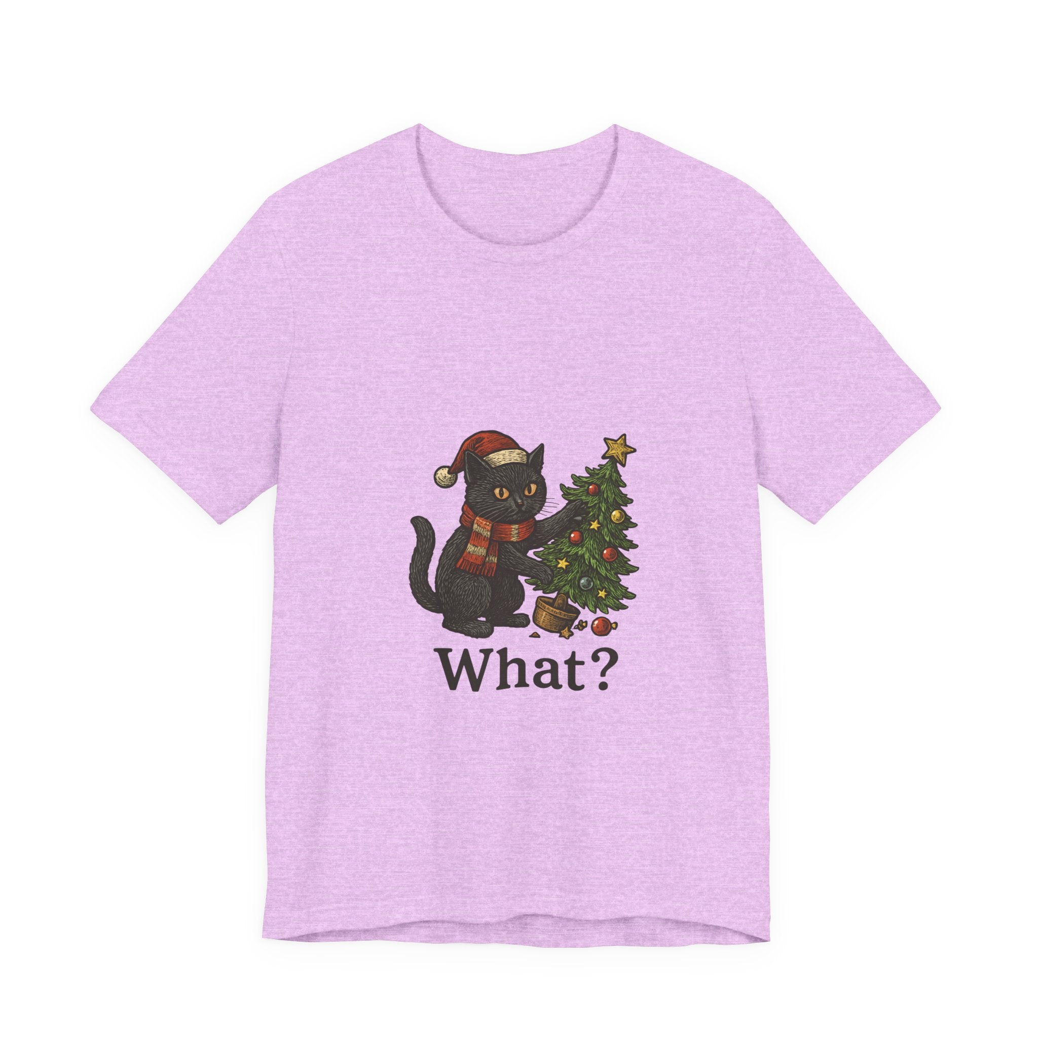 What? Cat Christmas T-Shirt