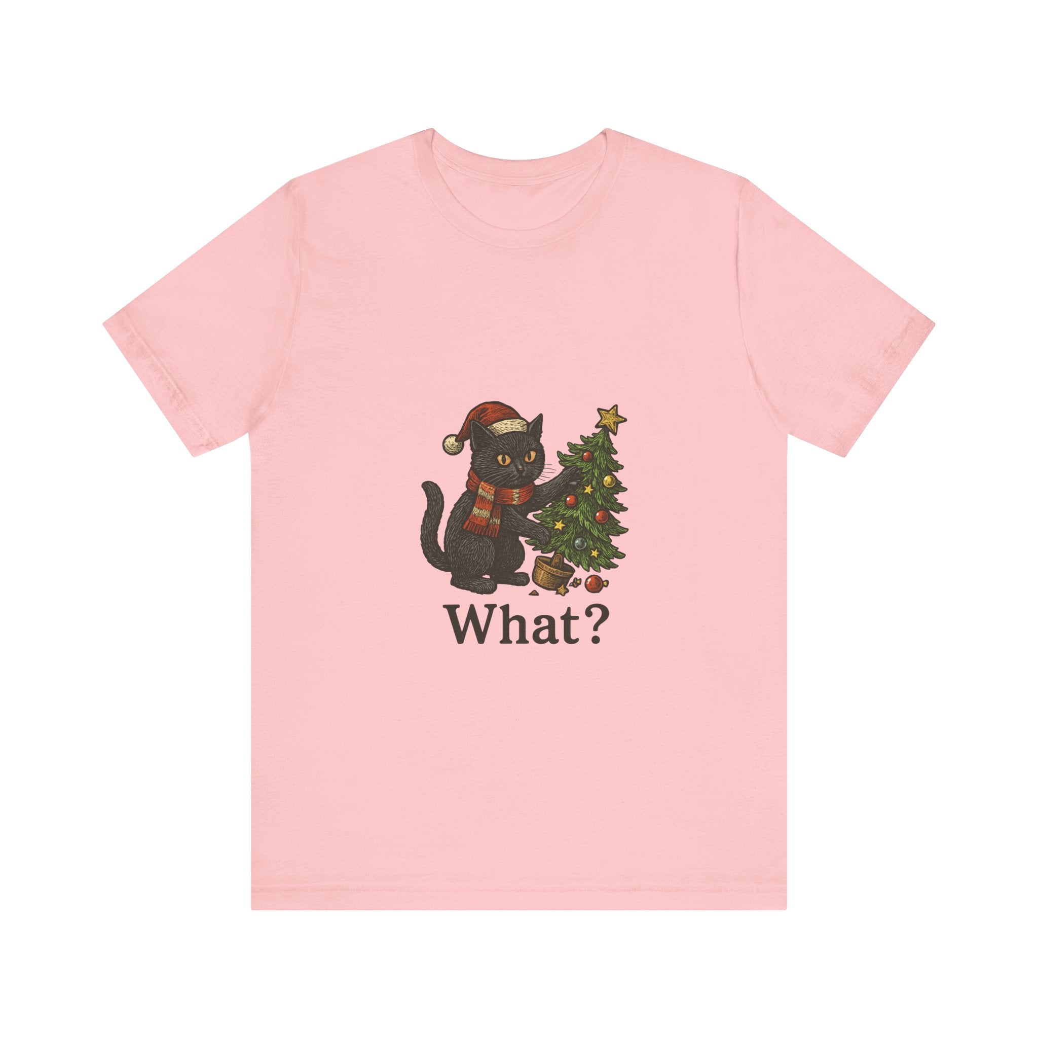 What? Cat Christmas T-Shirt