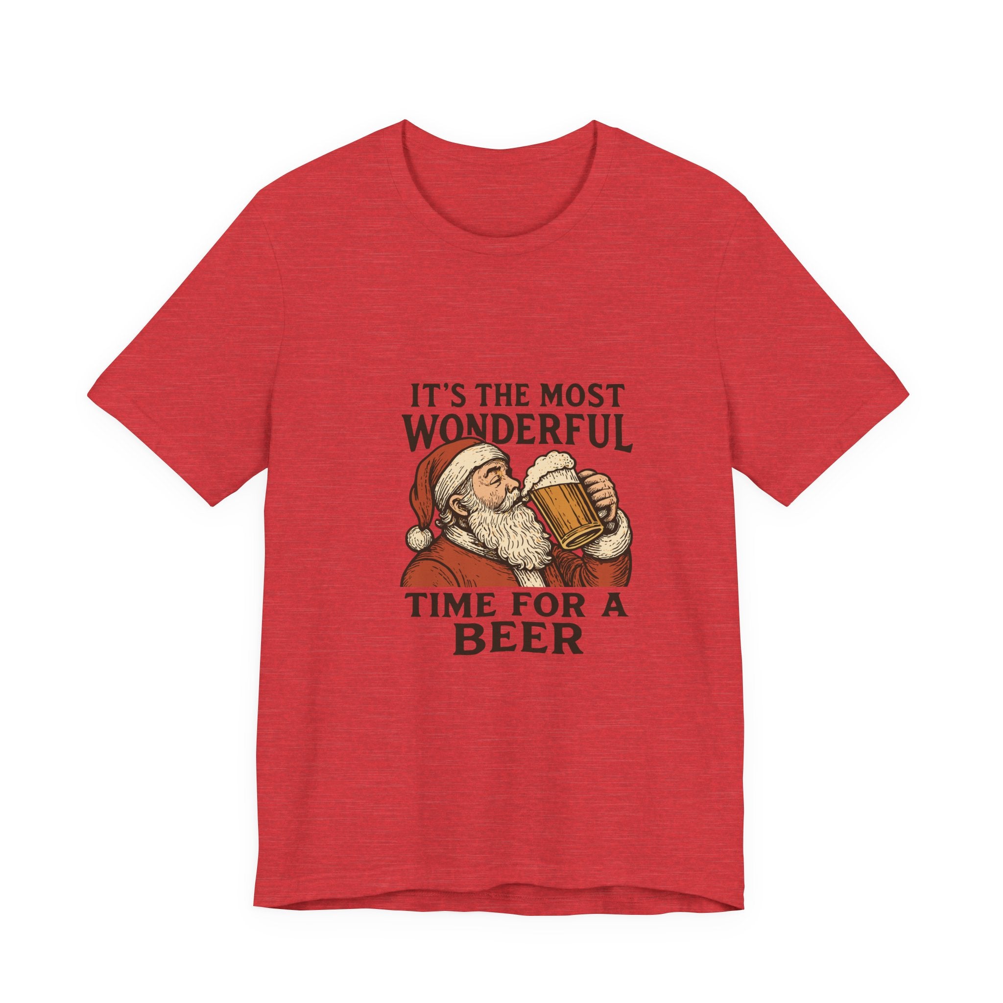 "It’s the Most Wonderful Time for a Beer" Christmas T-Shirt