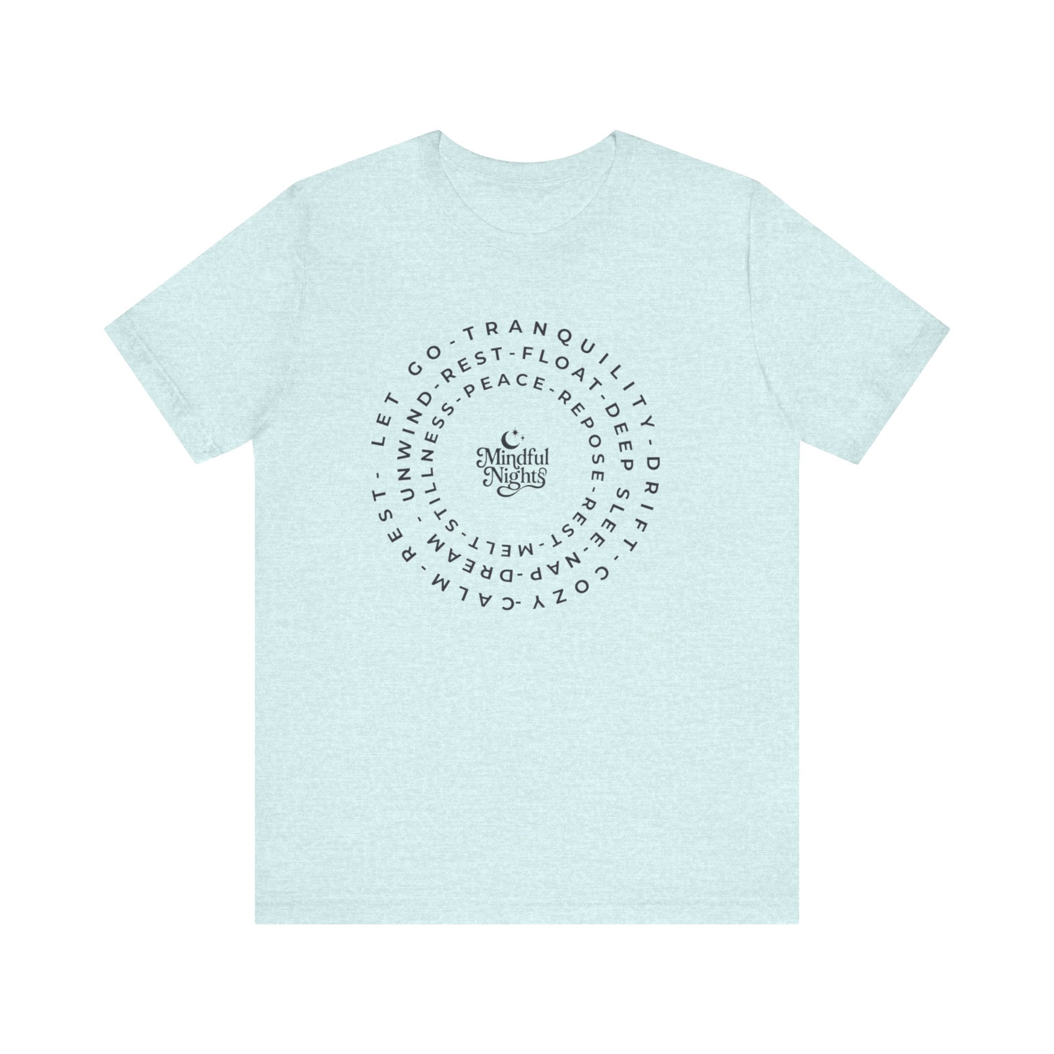 Mindful Vibes Tee — Circular Peace & Calm Graphic T‑Shirt