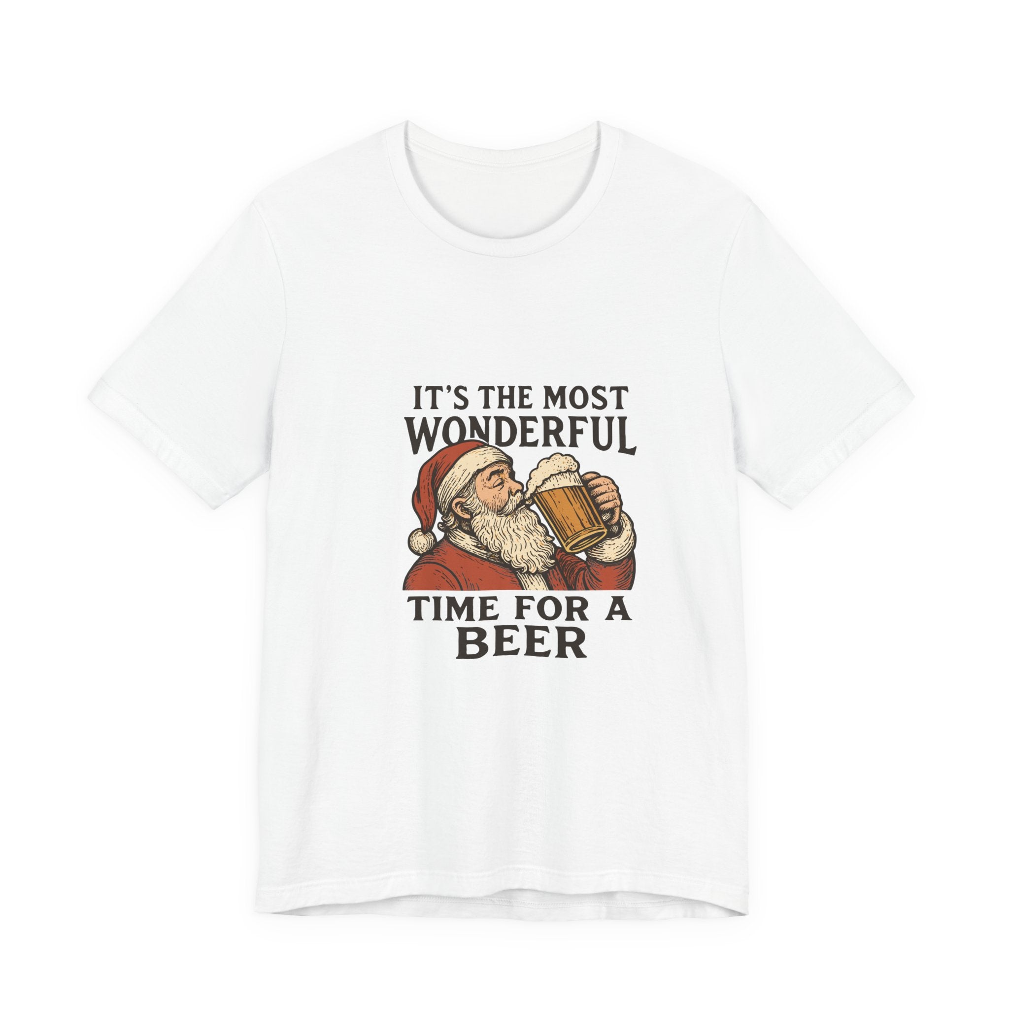 "It’s the Most Wonderful Time for a Beer" Christmas T-Shirt