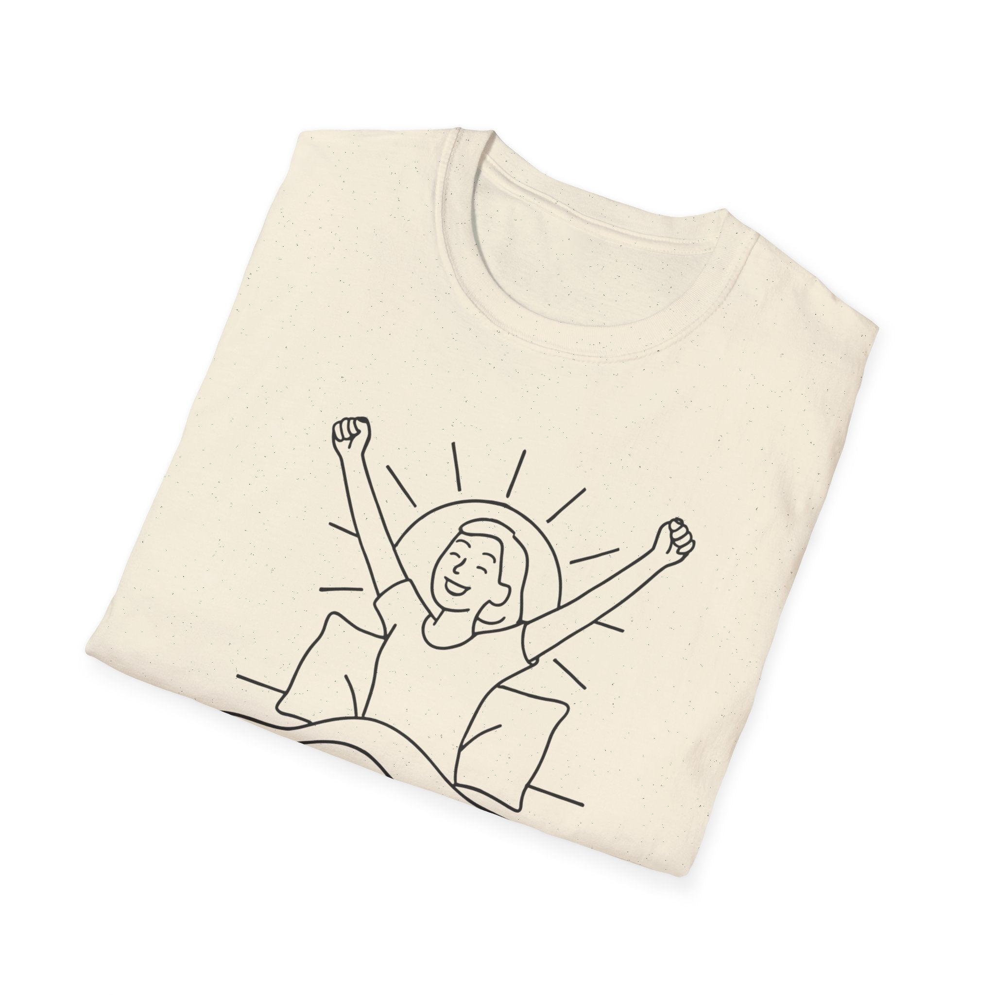 Rise, Stretch, Repeat T-Shirt — Morning Routine Graphic Tee