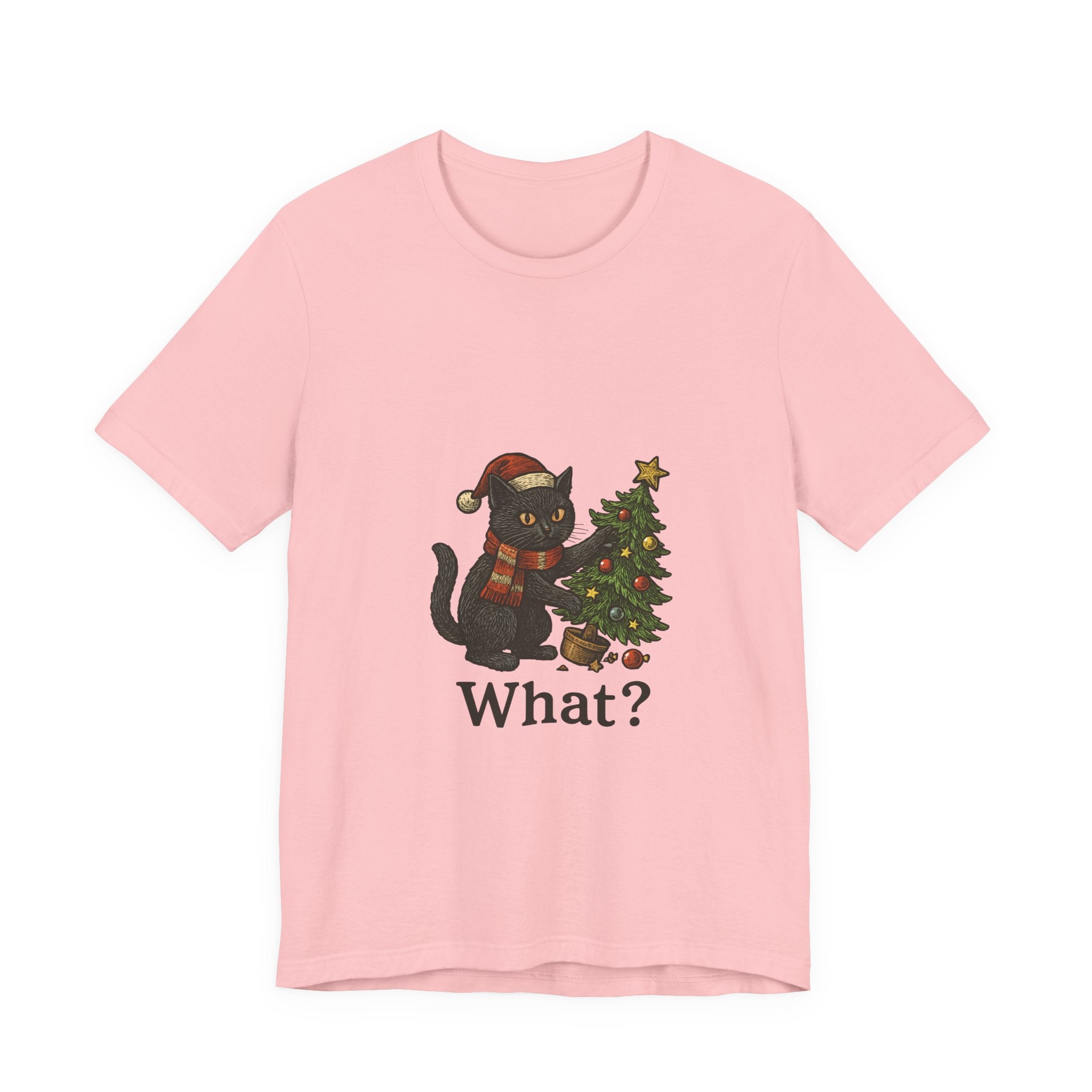 What? Cat Christmas T-Shirt