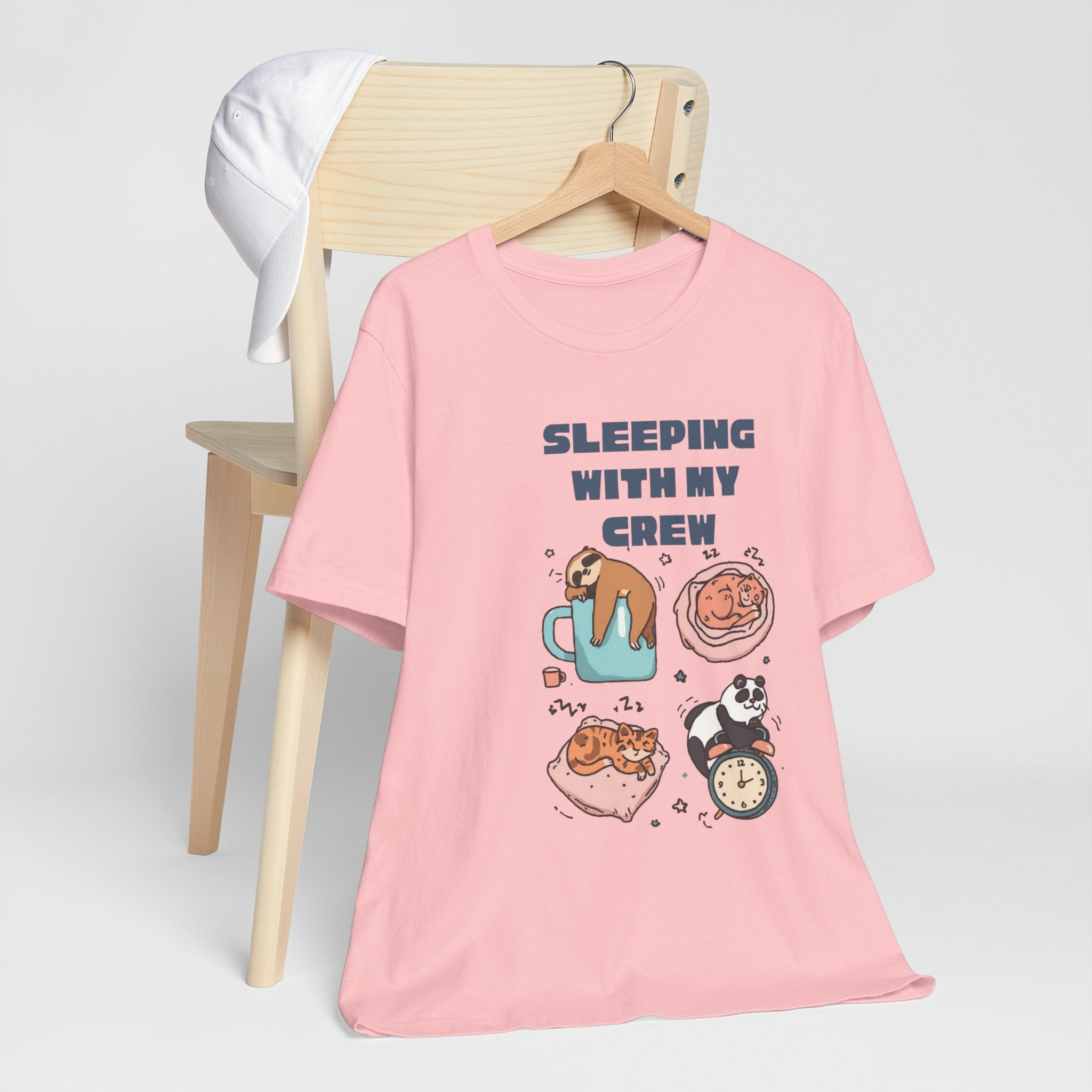 Fun, Cute, Adorable Sleeping with My Crew T-Shirt