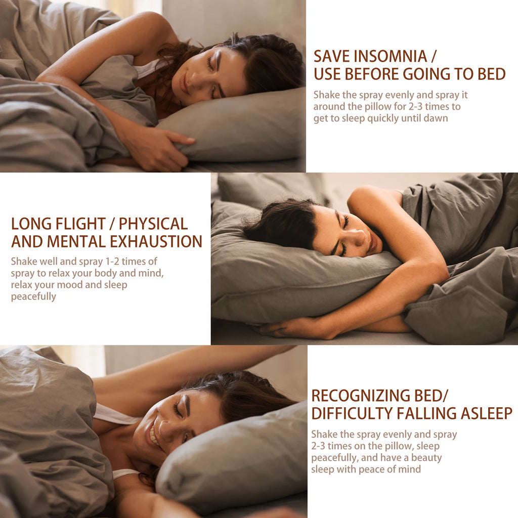 Lavender Sleep Spray – Pillow Mist for Stress Relief, Deep Sleep & Aromatherapy Relaxation