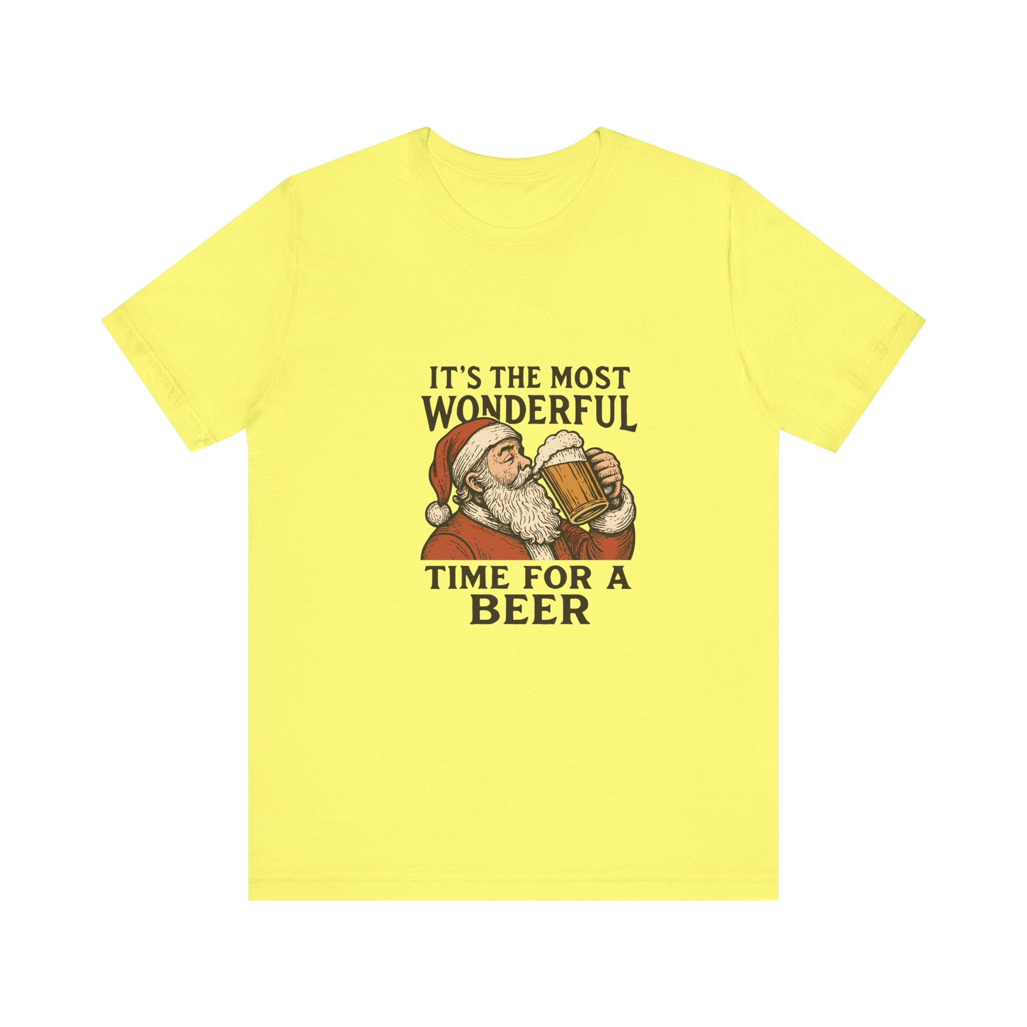"It’s the Most Wonderful Time for a Beer" Christmas T-Shirt