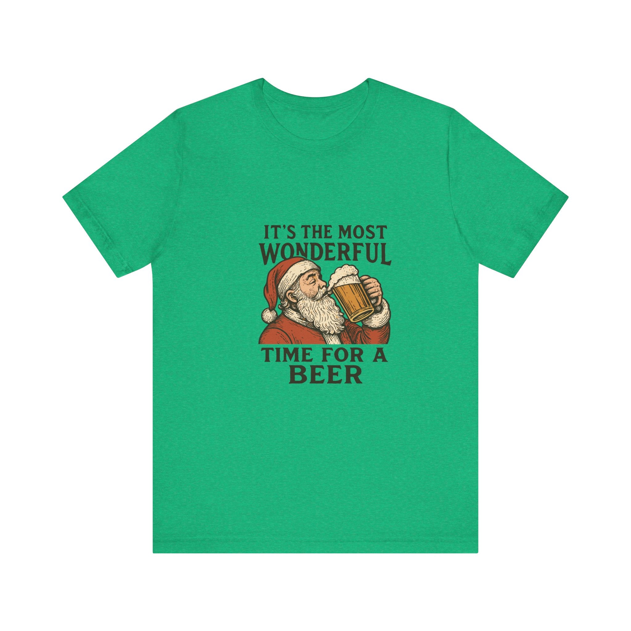 "It’s the Most Wonderful Time for a Beer" Christmas T-Shirt
