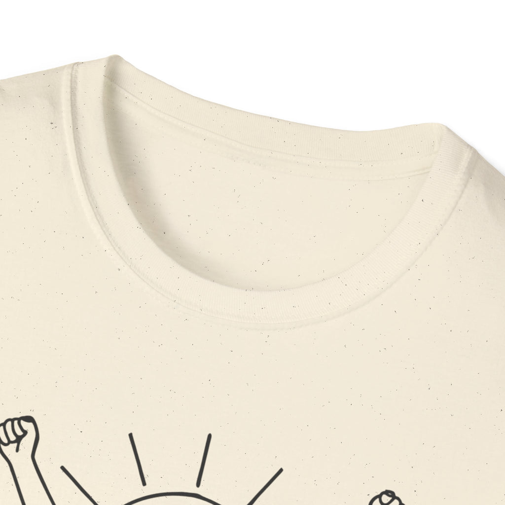 Rise, Stretch, Repeat T-Shirt — Morning Routine Graphic Tee