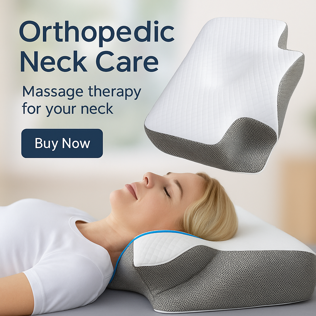 Butterfly Memory Foam Cervical Pillow