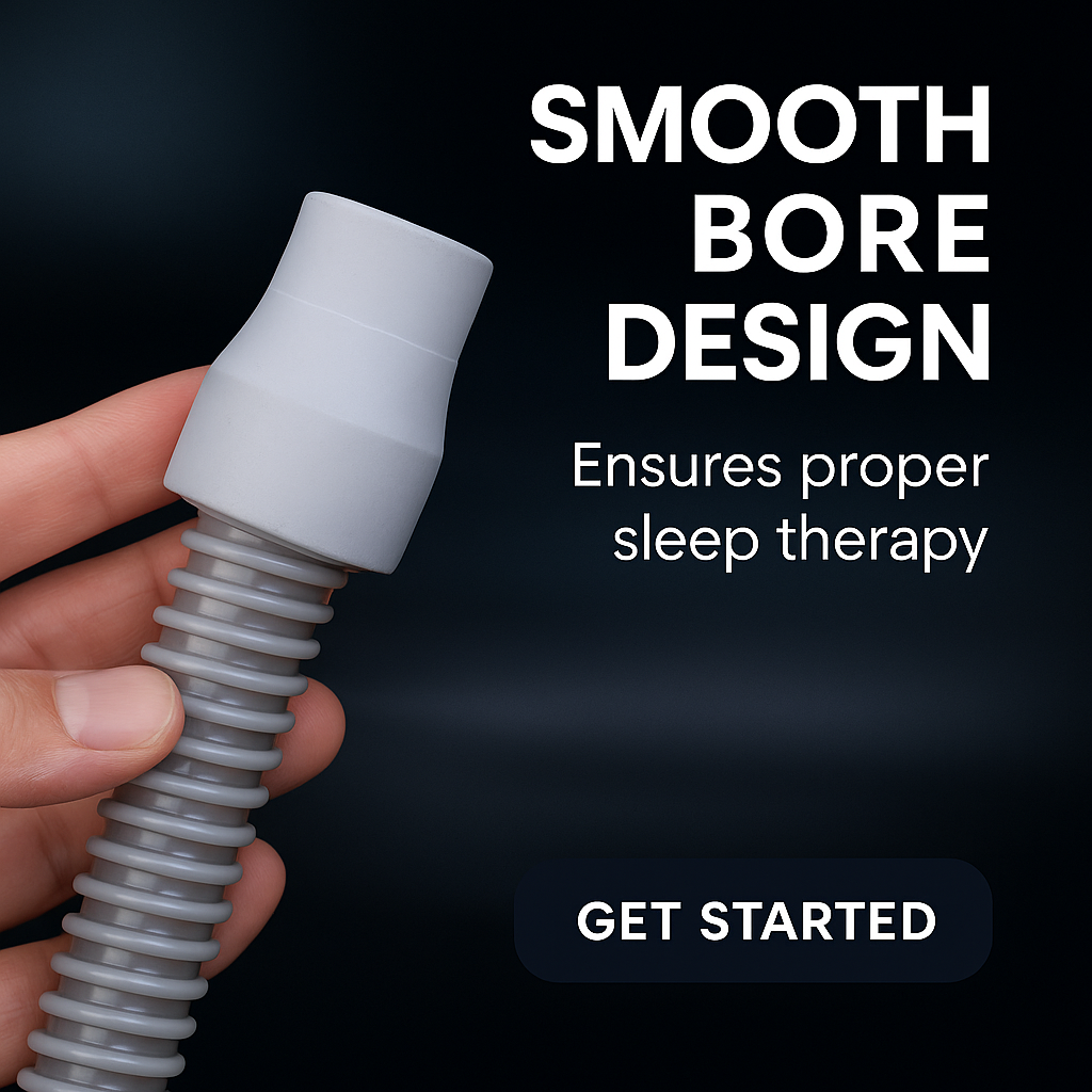 Mindful Nights Sleep Tube — Flexible CPAP Hose for Better Breathing