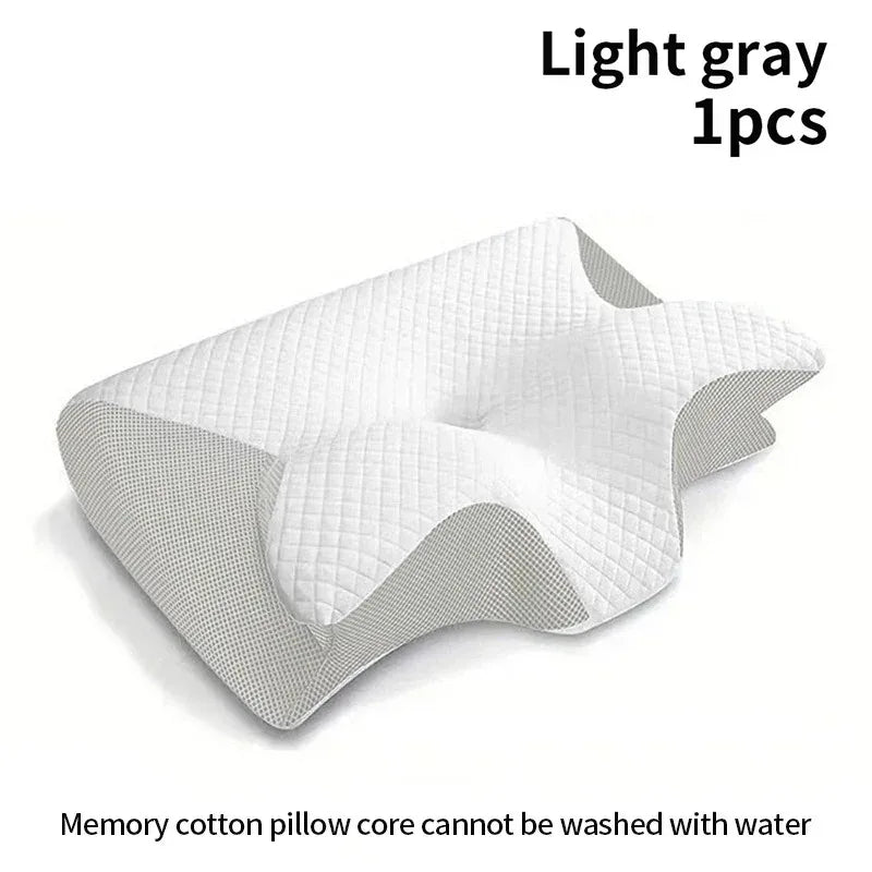 2-in-1 Ergonomic Memory Foam Sleep Pillow