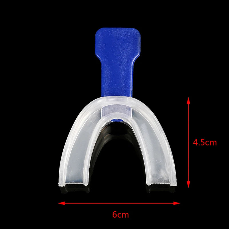 Anti Snoring Mouthguard Device Stop Snore Trays Silicone Mouthpiece Apnea Guard with Box for Men Women Good Sleep