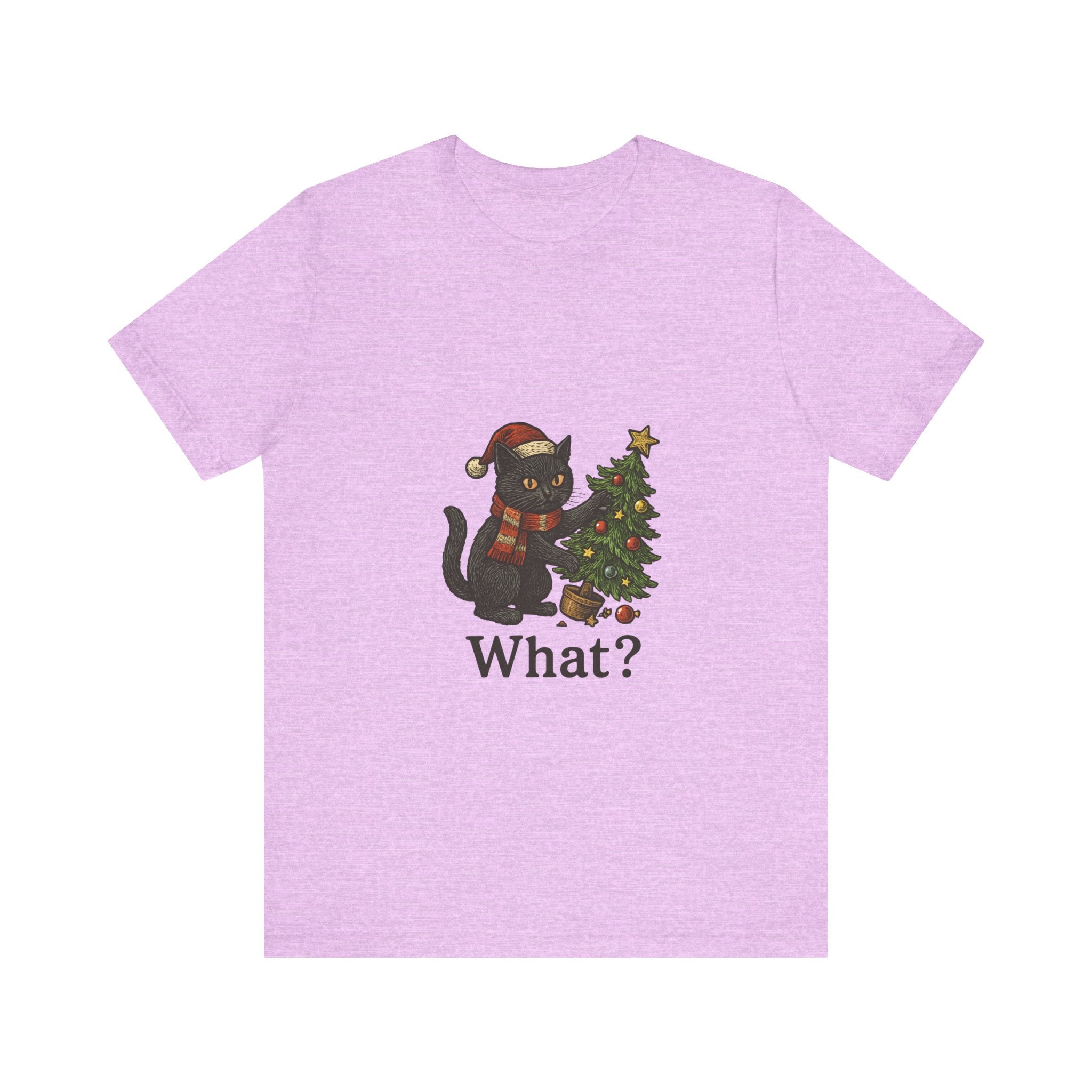 What? Cat Christmas T-Shirt