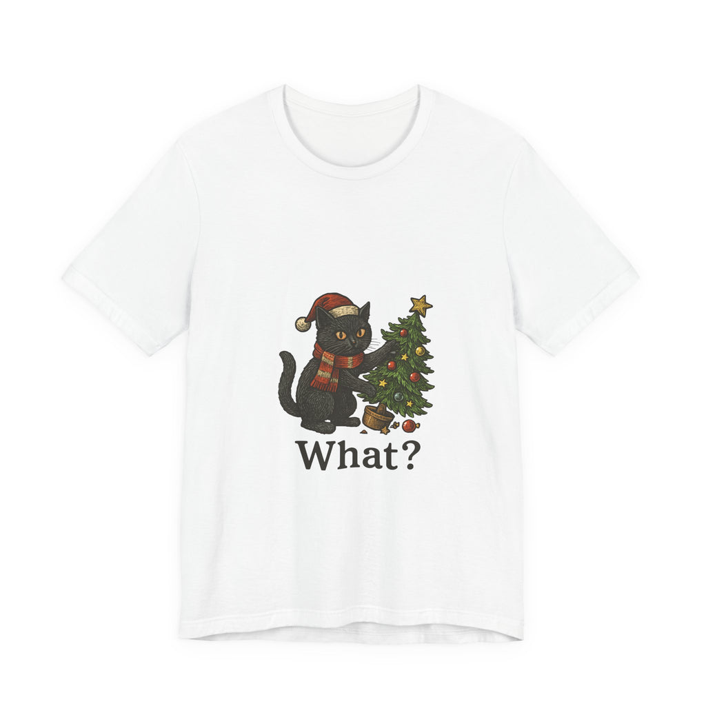 What? Cat Christmas T-Shirt