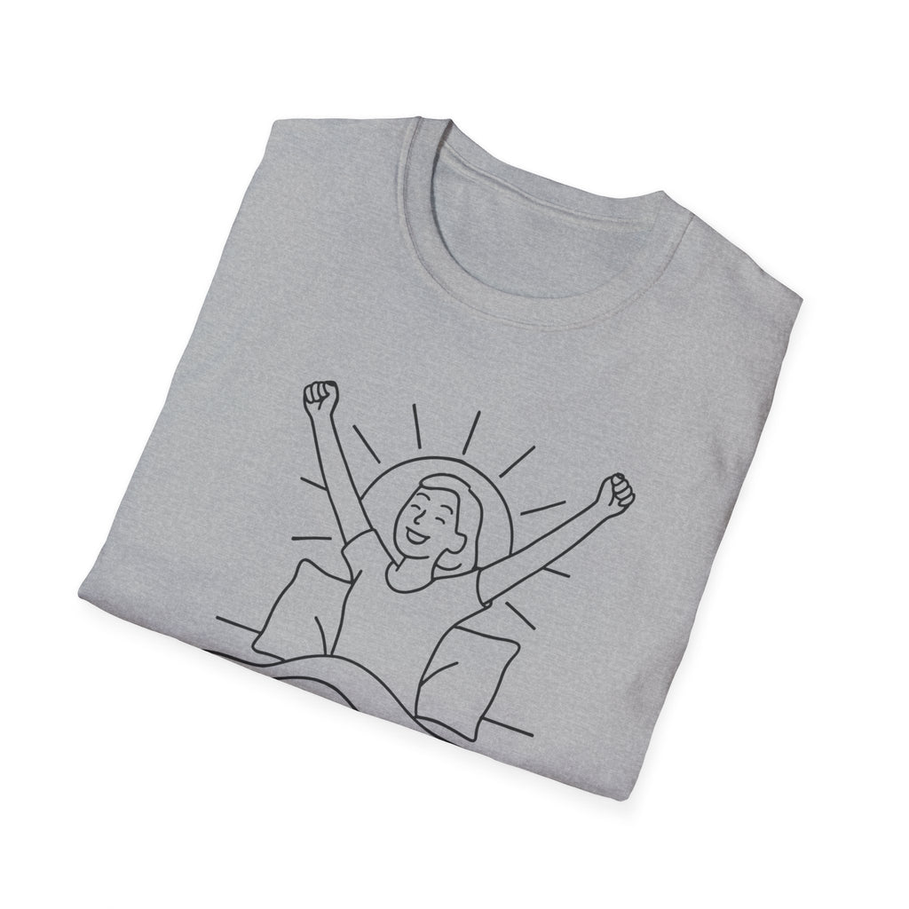 Rise, Stretch, Repeat T-Shirt — Morning Routine Graphic Tee
