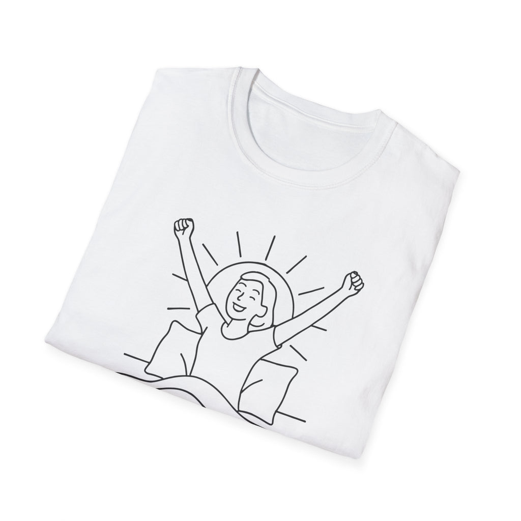 Rise, Stretch, Repeat T-Shirt — Morning Routine Graphic Tee
