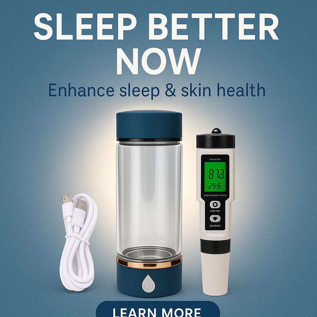 Hydrogen-Rich Water Cup — Antioxidant Hydration