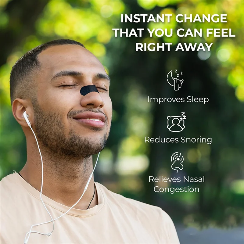 Nasal Strips – Anti-Snoring & Sleep Aid for Better Breathing