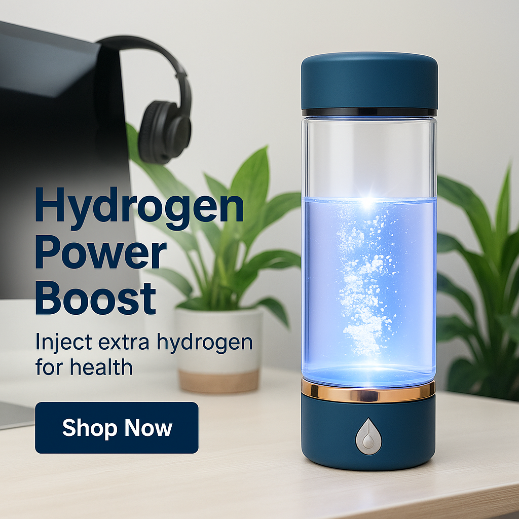 Hydrogen-Rich Water Cup — Antioxidant Hydration