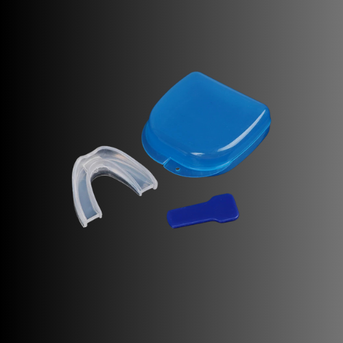 Anti Snoring Mouthguard Device Stop Snore Trays Silicone Mouthpiece Apnea Guard with Box for Men Women Good Sleep